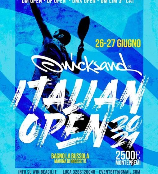  26-27 giugno 2021 – “Quicksand Italian Open 2021”
